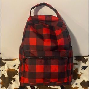 Red Buffalo Plaid Backpack